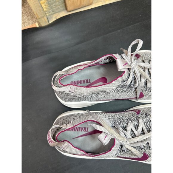 Nike Air Zoom Fearless Flyknit 2 Training Running Shoes US 10 Gray Purple Womens - Picture 6 of 9